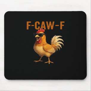 F-Caw-F Kip Klassiek Esthetisch Ontwerp Muismat
