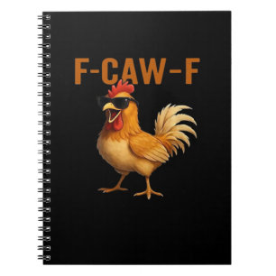 F-Caw-F Kip Klassiek Esthetisch Ontwerp Notitieboek