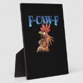 F-Caw-F Kip Klassiek Koel Uniek Fotoplaat (Zijkant)