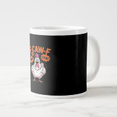 F-Caw-F Kip Klassiek Koel Uniek Grote Koffiekop (Voorkant rechts)