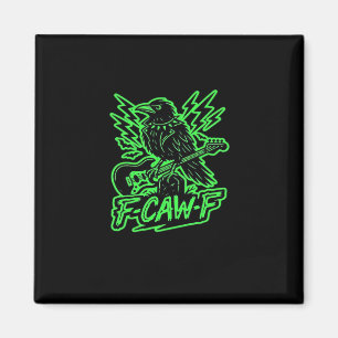F-Caw-F Kip Klassiek Minimaal Schoon Magneet