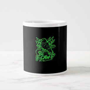 F-Caw-F Kip Klassiek Minimalistisch Schoon Grote Koffiekop