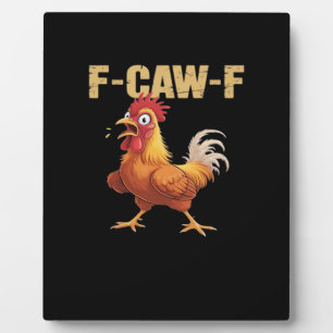 F-Caw-F Kip Klassieke Basisstijl Fotoplaat
