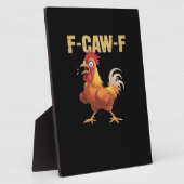 F-Caw-F Kip Klassieke Basisstijl Fotoplaat (Zijkant)