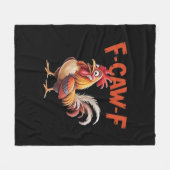 F-Caw-F Kip Klassieke Creatieve Stijl Fleece Deken (Voorkant (Horizontaal))