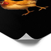 F-Caw-F Kip Klassieke Esthetische Ontwerp Poster (Hoek)