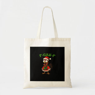 F-Caw-F Kip Klassieke Retro Grafiek Tote Bag