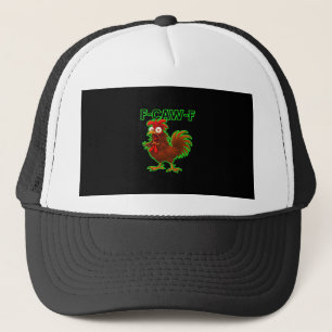 F-Caw-F Kip Klassieke Retro Grafiek Trucker Pet