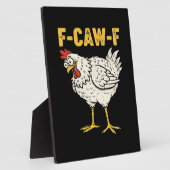F-Caw-F Kip Klassieke Retro Koel Fotoplaat (Zijkant)