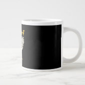 F-Caw-F Kip Klassieke Retro Koel Grote Koffiekop (Rechts)