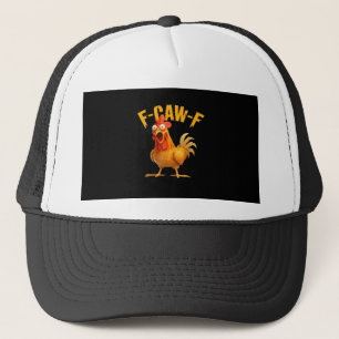 F-Caw-F Kip Klassieke Retro Stijl Trucker Pet