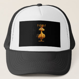 F-Caw-F Kip Klassieke Retro Stijl Trucker Pet