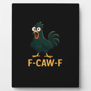 F-Caw-F Kip Klassieke Vintage Stijl Fotoplaat