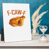 F-Caw-F Kip Klassieker Fotoplaat (Zijkant)