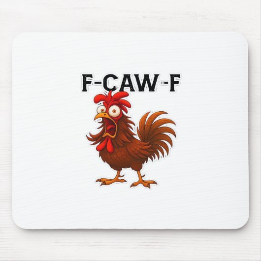 F-Caw-F Kip Klassieker Muismat (Voorkant)