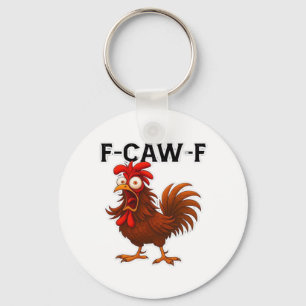 F-Caw-F Kip Klassieker Sleutelhanger