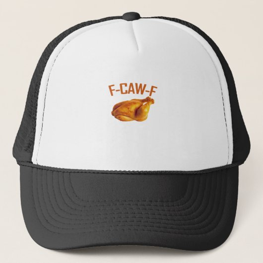 F-Caw-F Kip Klassieker Trucker Pet (Voorkant)