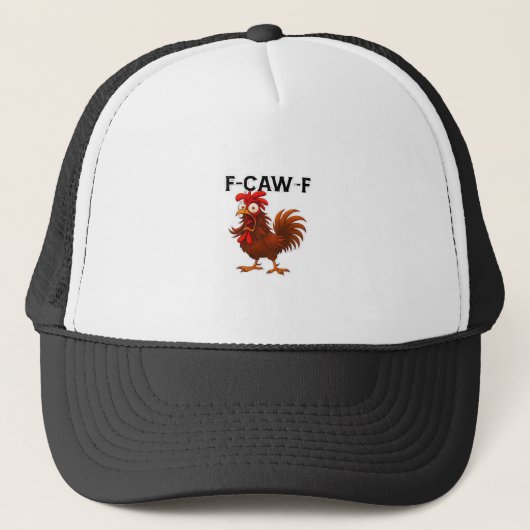 F-Caw-F Kip Klassieker Trucker Pet (Voorkant)