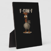 F-Caw-F Kip Retro Klassieker Fotoplaat (Zijkant)