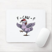 F-Caw-F Kip Retro Klassieker Muismat (Met muis)