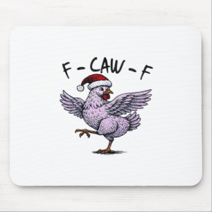 F-Caw-F Kip Retro Klassieker Muismat
