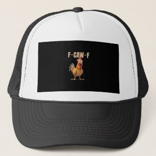 F-Caw-F Kip Vintage Stijl Trucker Pet