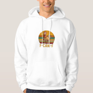 F-Caw-F Kippenhumor Essentiële Minimaal Schone Hoodie