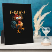 F-Caw-F Kippenhumor Fotoplaat (Zijkant)