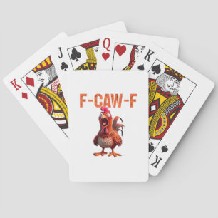 F-Caw-F Klassiek Basisonderwerp Pokerkaarten