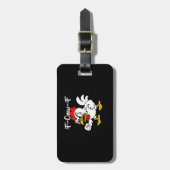 F-Caw-F Klassiek Creatief Casual Bagagelabel (Voorkant verticaal)