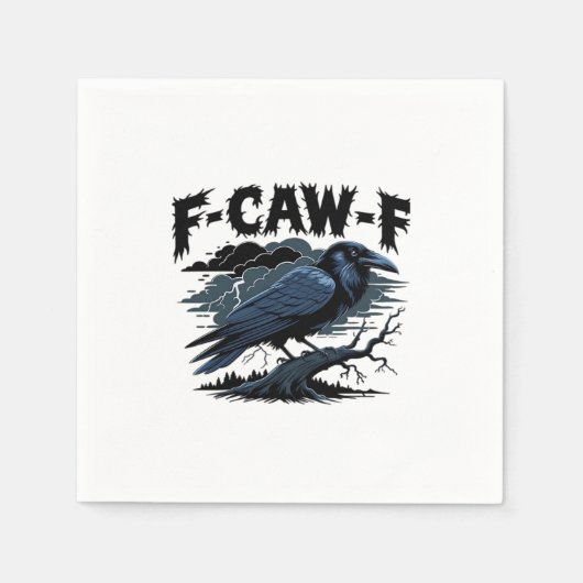 F-Caw-F Klassiek Creatief Casual Servet (Voorkant)