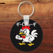 F-Caw-F Klassiek Creatief Casual Sleutelhanger (Voorkant)