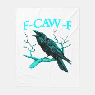 F-Caw-F Klassiek Grappig Trendsettend Fleece Deken