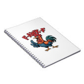 F-Caw-F Klassiek Koel Uniek Notitieboek (Rechterzijde)