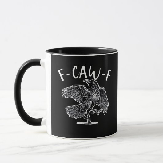 F-Caw-F Klassiek Retro Mok (Links)