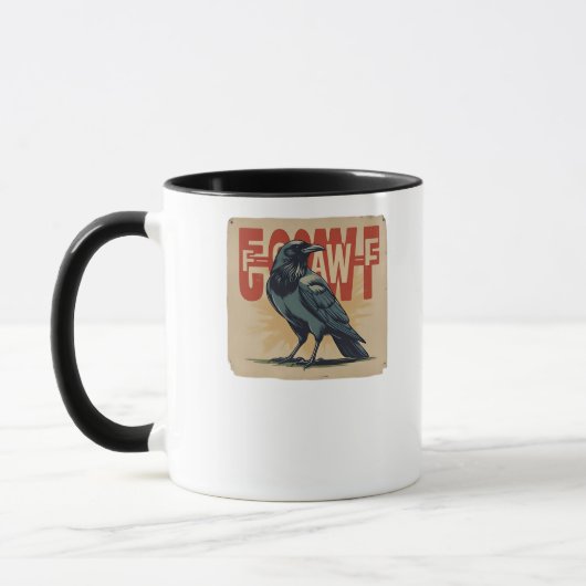 F-Caw-F Klassiek Uniek Mok (Links)