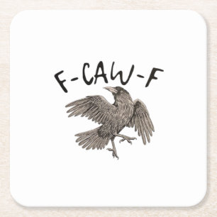 F-Caw-F Klassieke Esthetische Casual Kartonnen Onderzetters