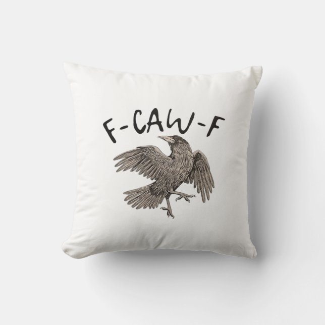 F-Caw-F Klassieke Esthetische Casual Kussen (Voorkant)