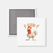 F-Caw-F Klassieke esthetische stijl Magneet (Voorkant / Achterkant)
