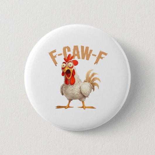 F-Caw-F Klassieke esthetische stijl Ronde Button 5,7 Cm (Voorkant)