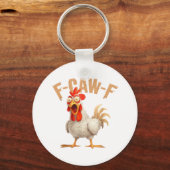 F-Caw-F Klassieke esthetische stijl Sleutelhanger (Voorkant)