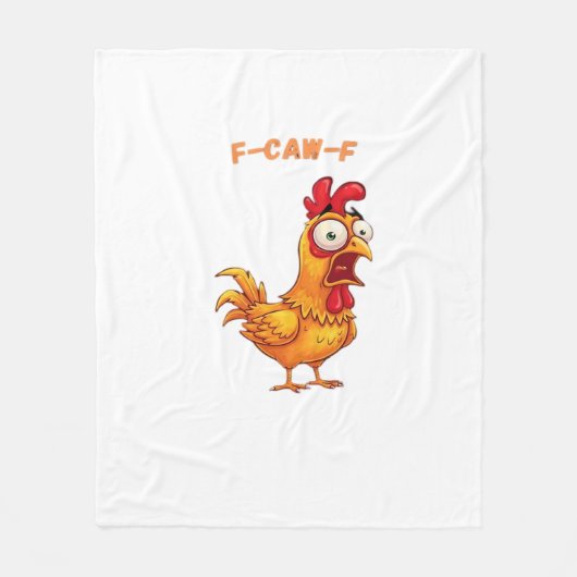 F-Caw-F Klassieke Grappige Quote Fleece Deken (Voorkant)