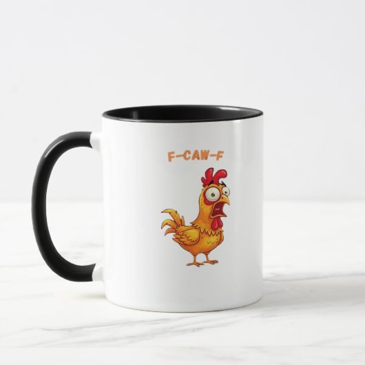 F-Caw-F Klassieke Grappige Quote Mok (Links)