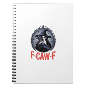 F-Caw-F Klassieke Retro Grafiek Notitieboek