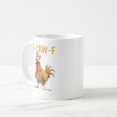 F-Caw-F Klassieke Retro Stijl Koffiemok (Voorkant links)
