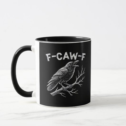 F-Caw-F Klassieke Retro Stijl Mok (Links)