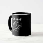 F-Caw-F Klassieke Retro Stijl Mok (Voorkant links)