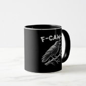 F-Caw-F Klassieke Retro Stijl Mok (Voorkant rechts)