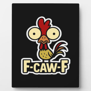 F-Caw-F Klassieke Vintage Grafiek Fotoplaat