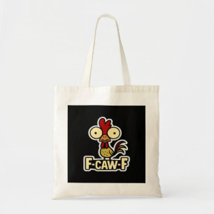 F-Caw-F Klassieke Vintage Grafiek Tote Bag